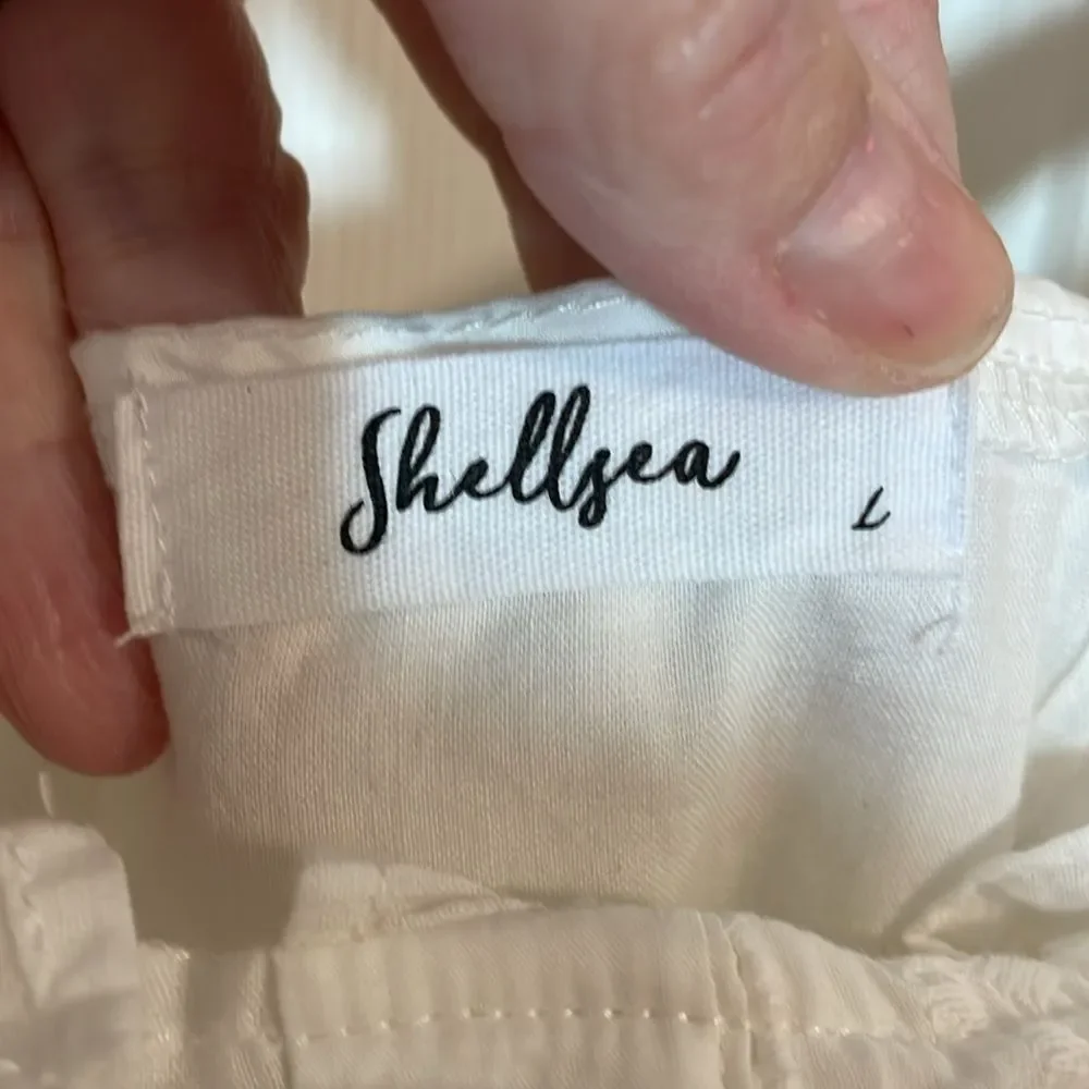 Shellsea White Dress, Sundress, beach, Large - Picture 6 of 10
